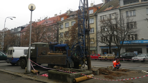 geolog petera - vrt Karla IV, Hradec Králové